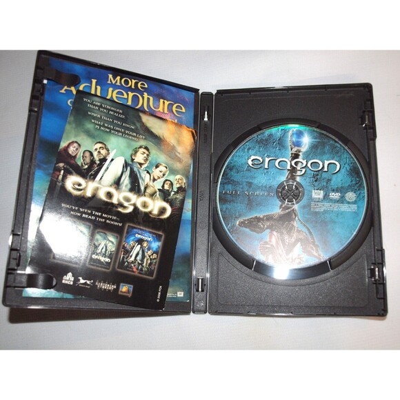 DVD Eragon Wide Screen DVD Fantasy Movie Dragons - Picture 2 of 3
